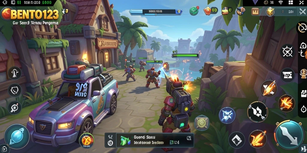 Tampilan gameplay menarik dari BENTO123 dengan elemen strategi mendalam.