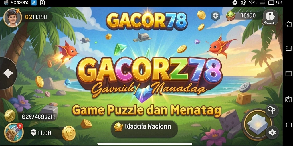 Screenshot GACOR78 menampilkan gameplay Puzzle yang menghibur.