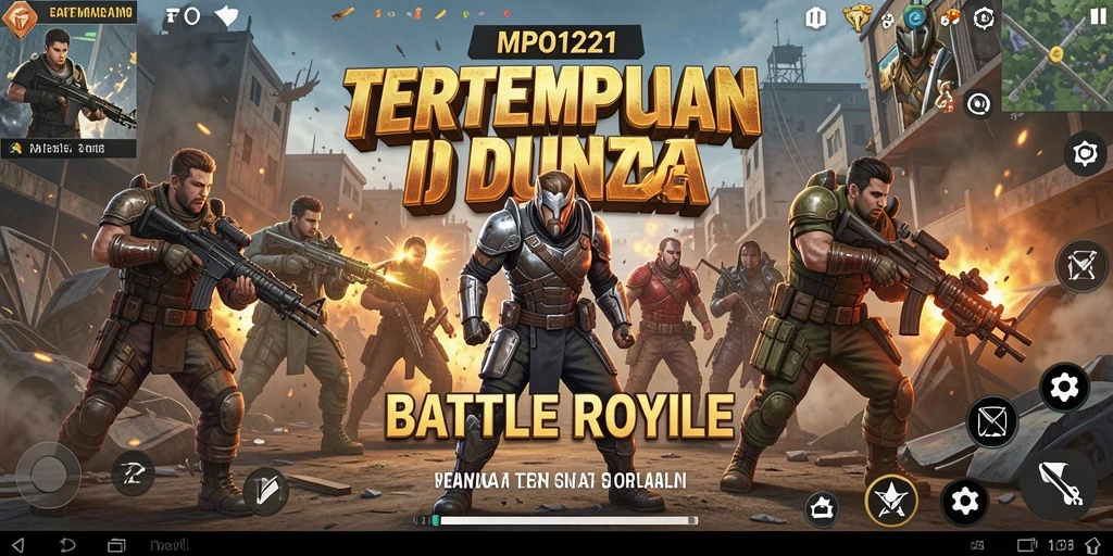 Gameplay seru dengan pertarungan intens di MPO1221.