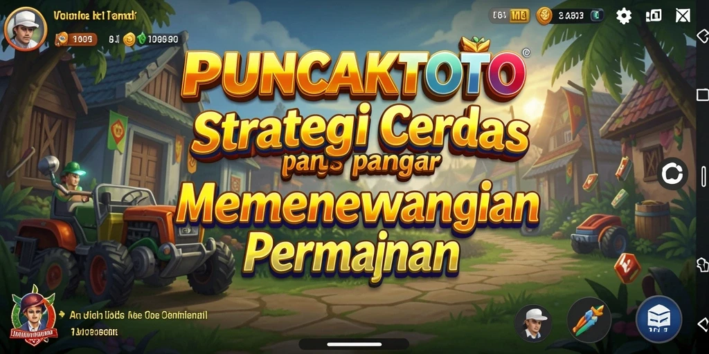 Tampilan gameplay strategis yang mendebarkan di PUNCAKTOTO.